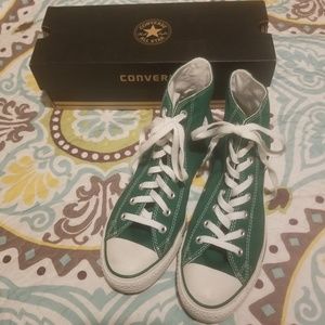 Unisex Green Converse Chuck Taylor